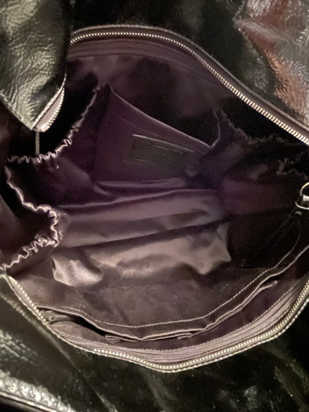 Coach Signature Stitched Leather Diaper-Tote Bag. A iPad can fit too - Picture 8 of 13